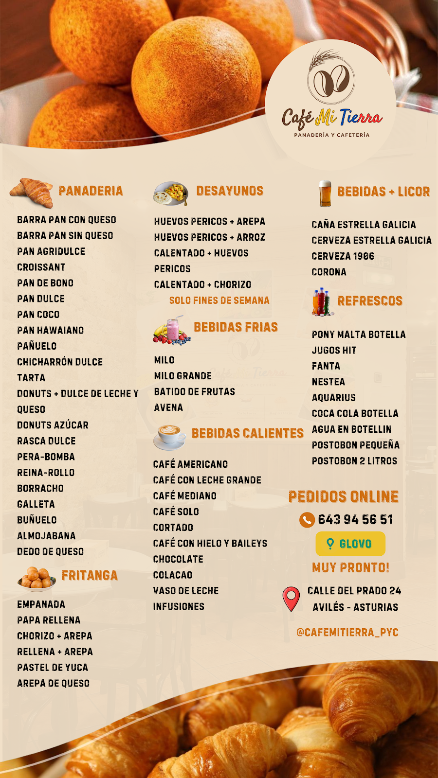 Granos de café colombiano